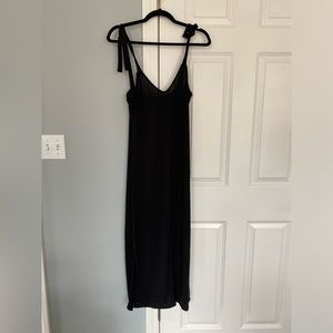 V-neck Tie Strap Dress